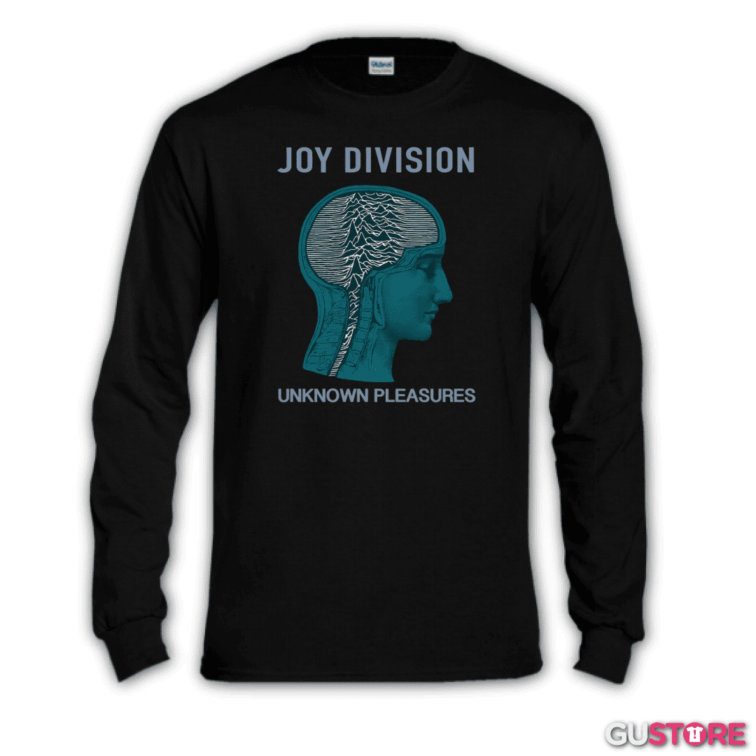 Polera manga larga Joy Division unknown pleasures