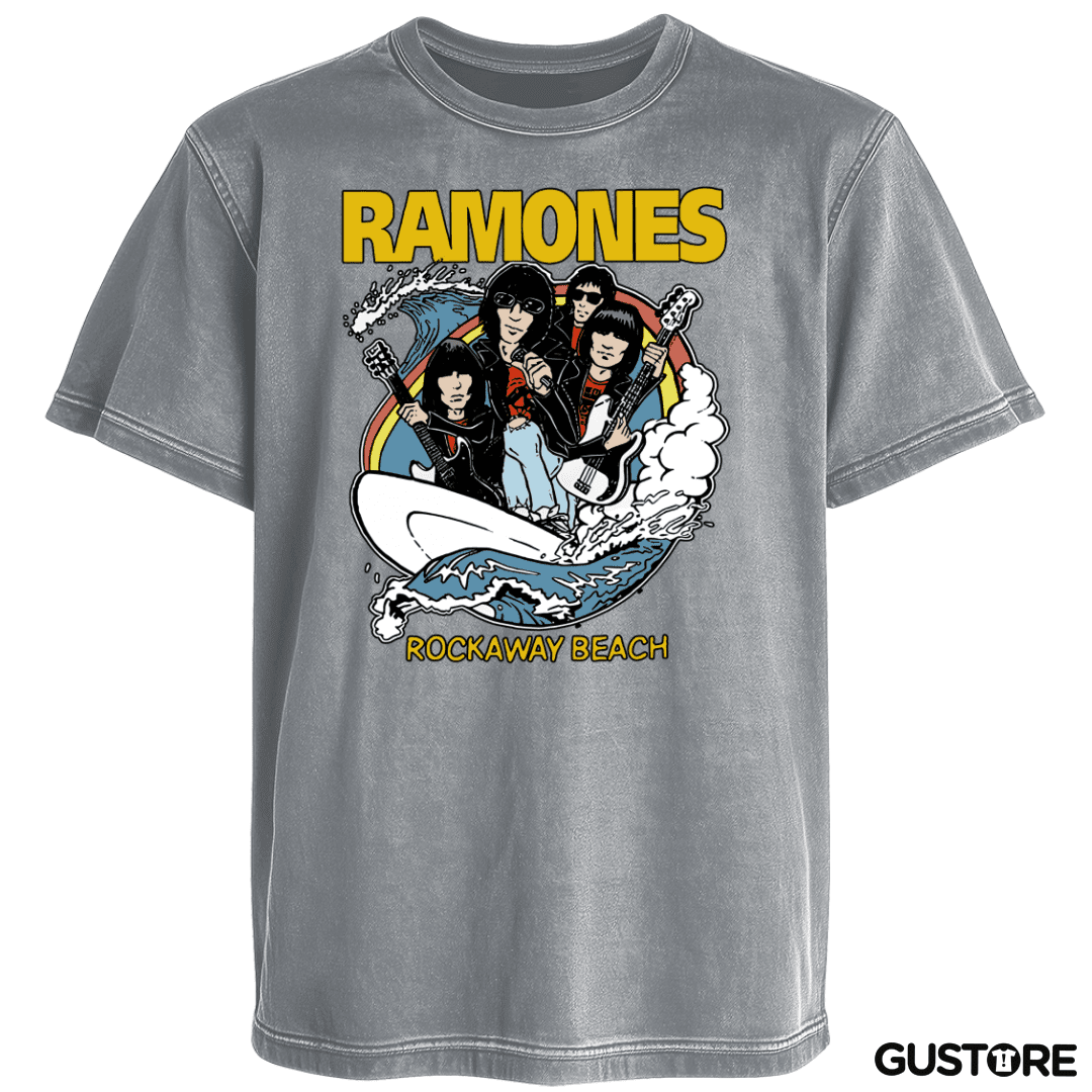 Polera desgastada Rockaway beach