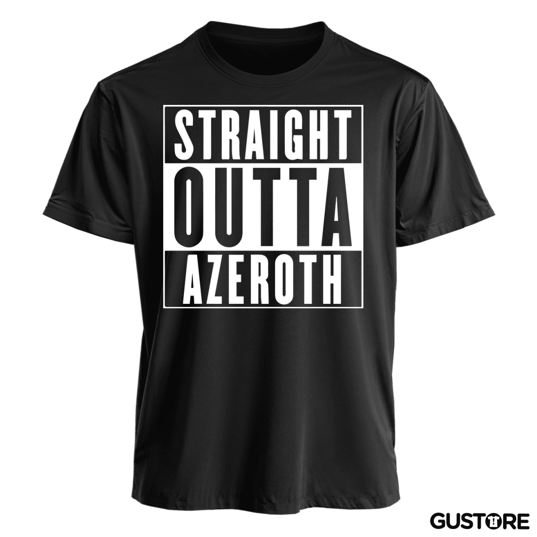 Polera Straight outta azeroth