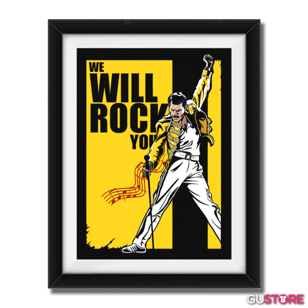 Cuadro decorativo We will rock you