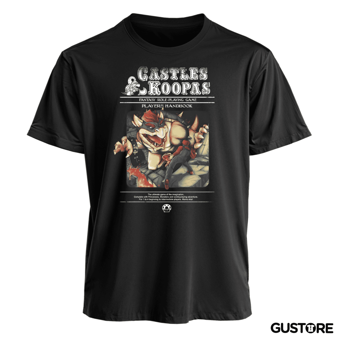 Polera Castles & Koopas