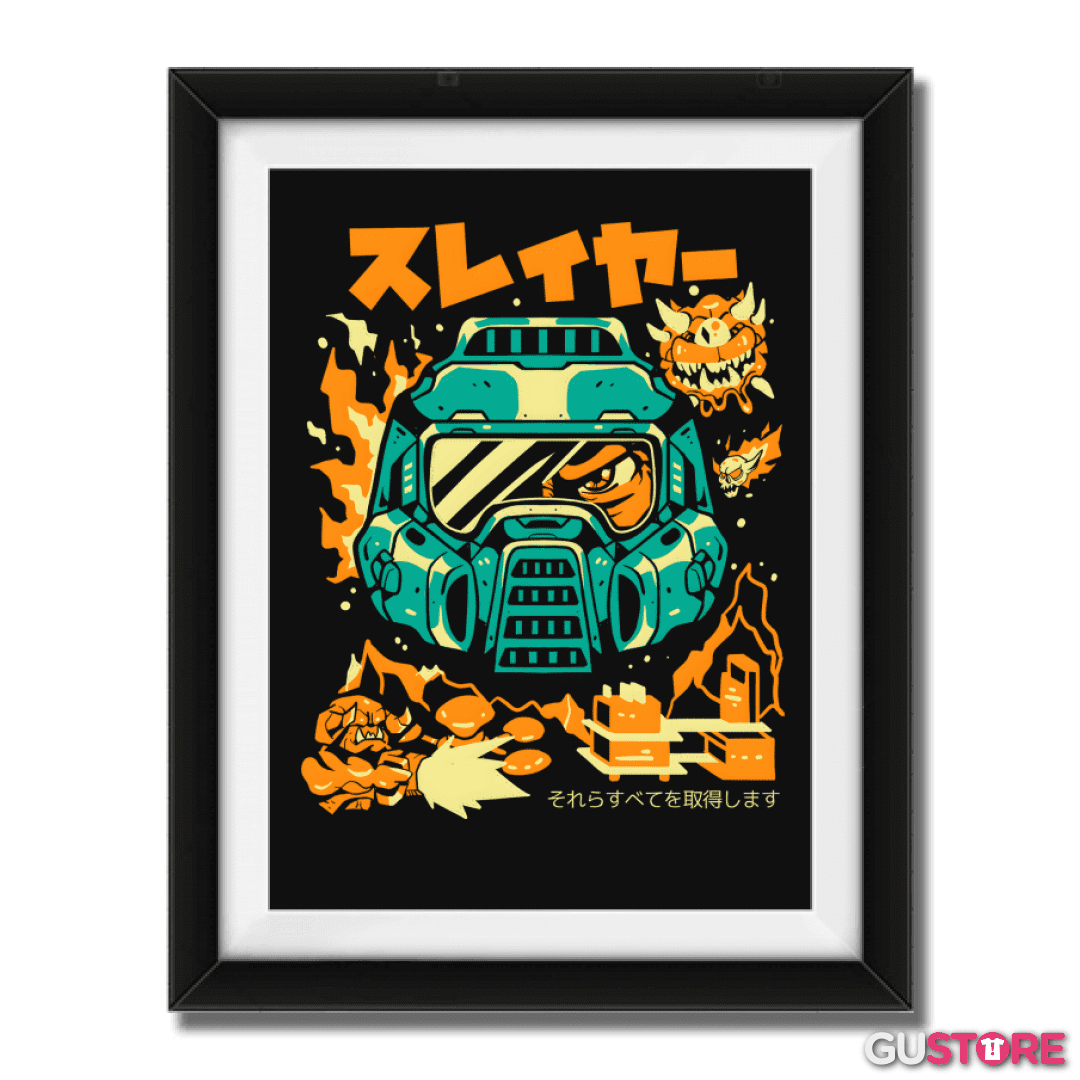 Cuadro decorativo Doomguy