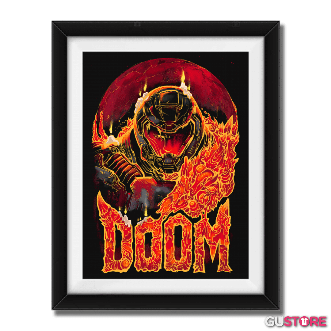 Cuadro decorativo Doom Slayer