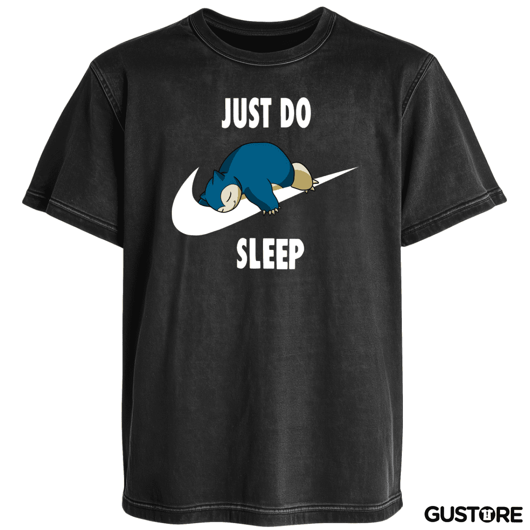 Polera desgastada Just Do Sleep
