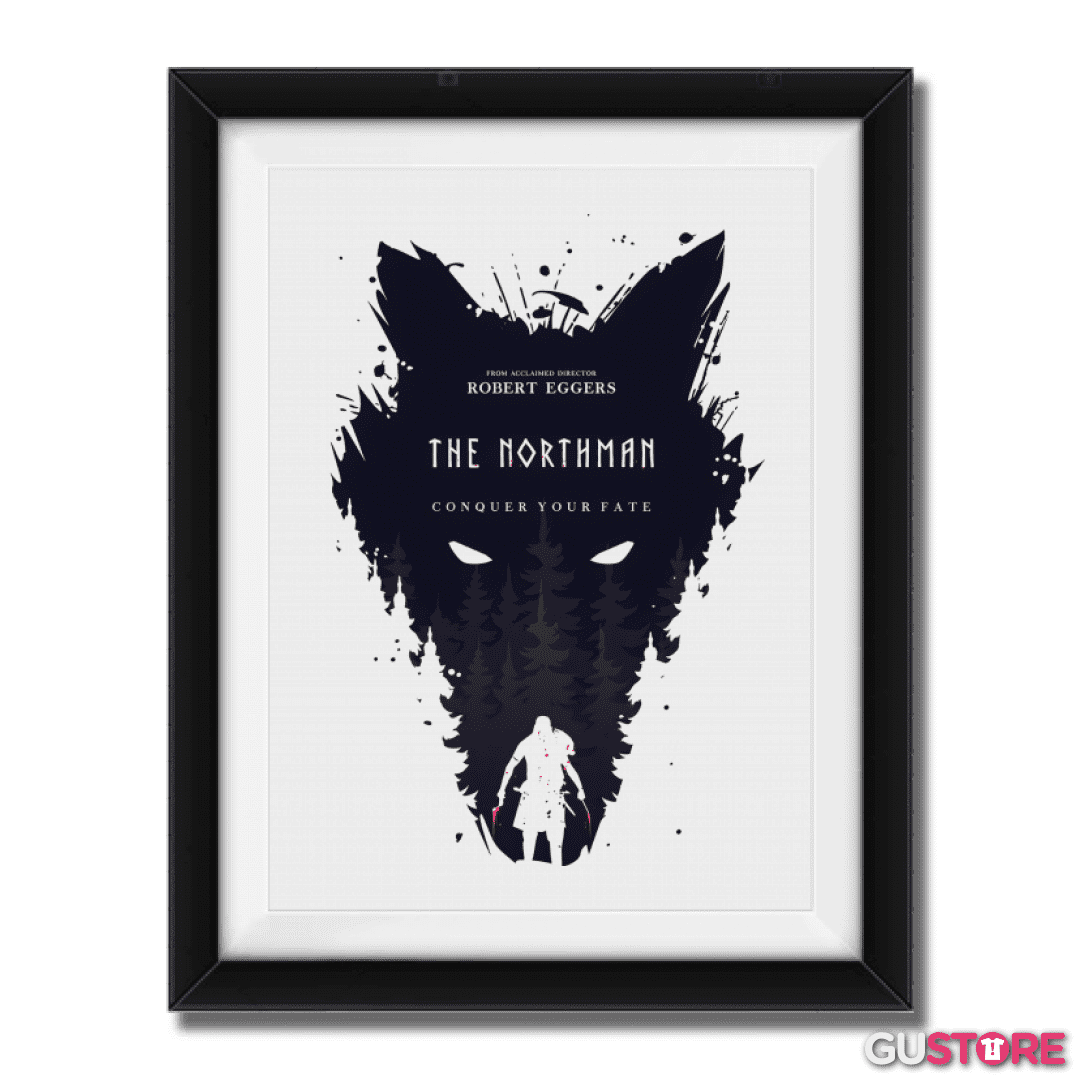 Cuadro decorativo Lobo Norteño