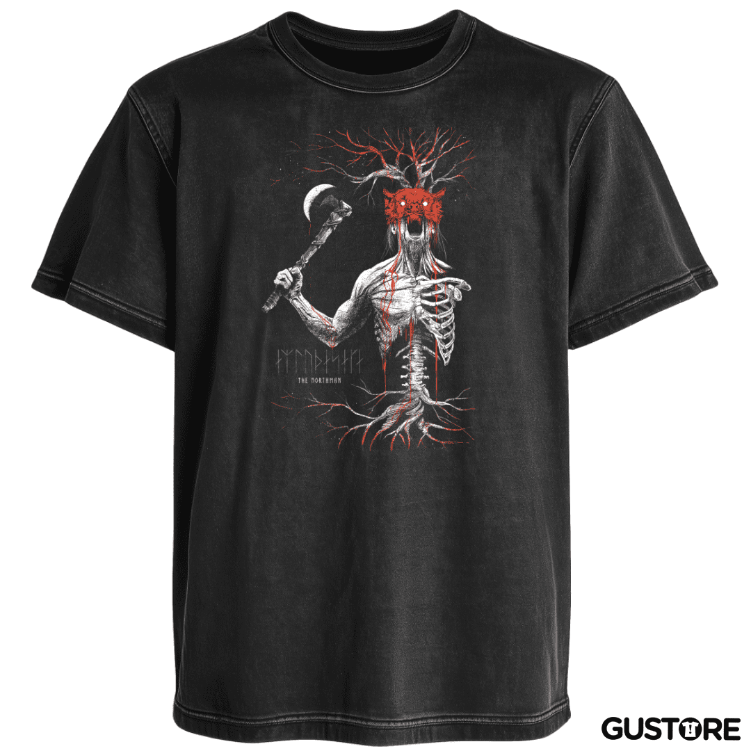 Polera desgastada Northman