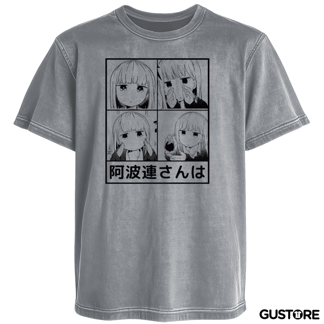 Polera desgastada Aharen Impredecible