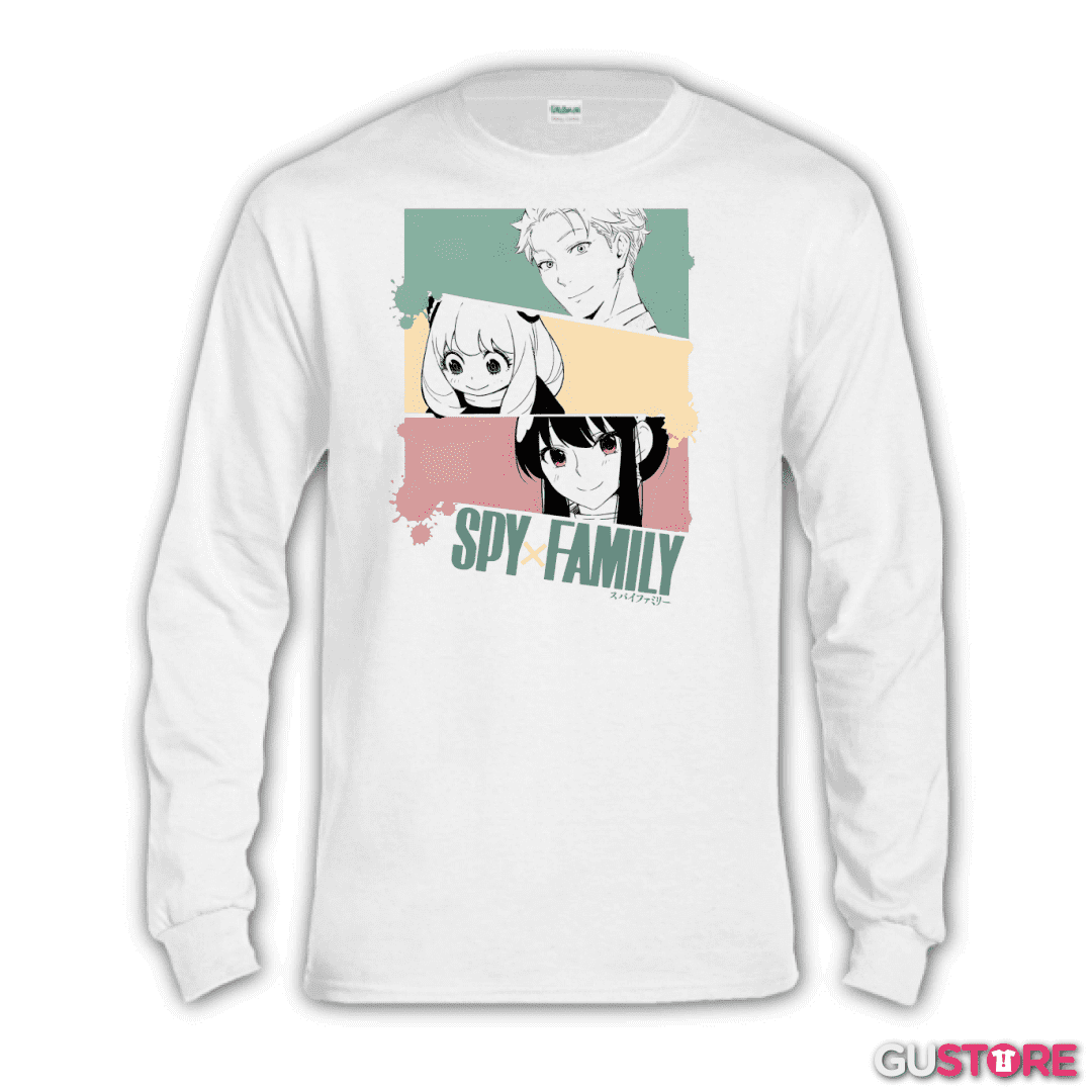 Polera manga larga Familia Espía