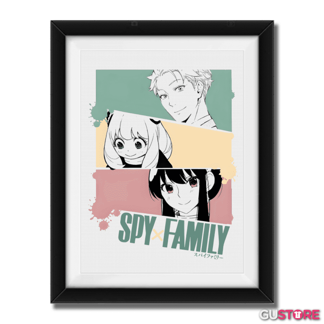 Cuadro decorativo Familia Espía