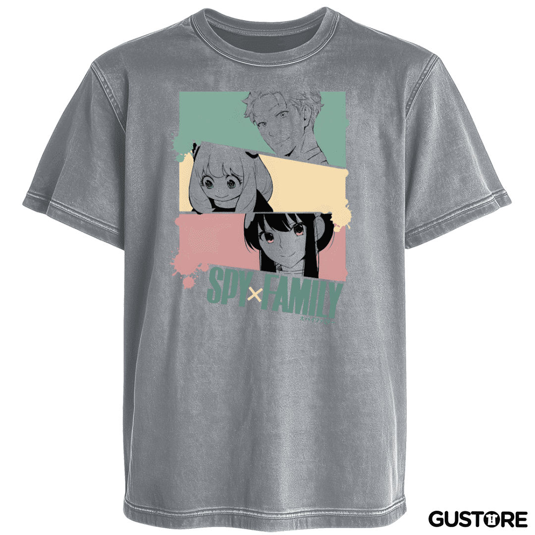 Polera desgastada Familia Espía