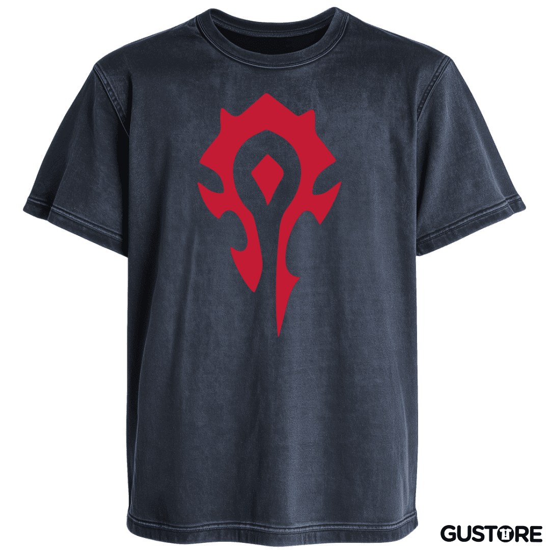 Polera desgastada Horde