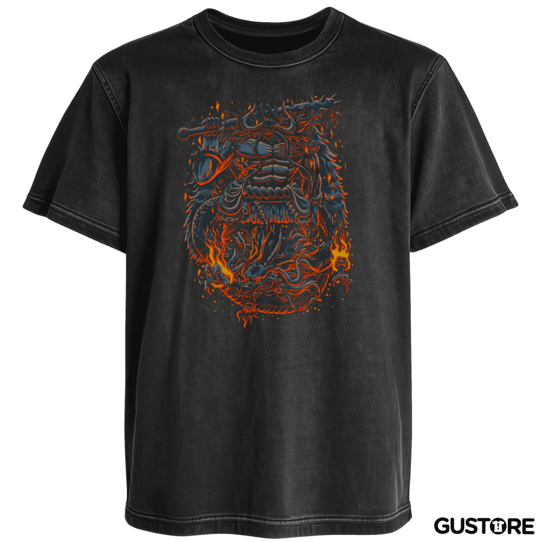 Polera desgastada Kaido de las Bestias