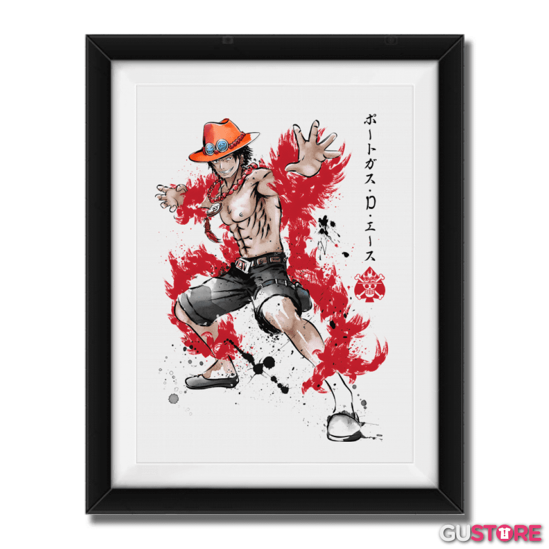 Cuadro decorativo Ace Puño de Fuego