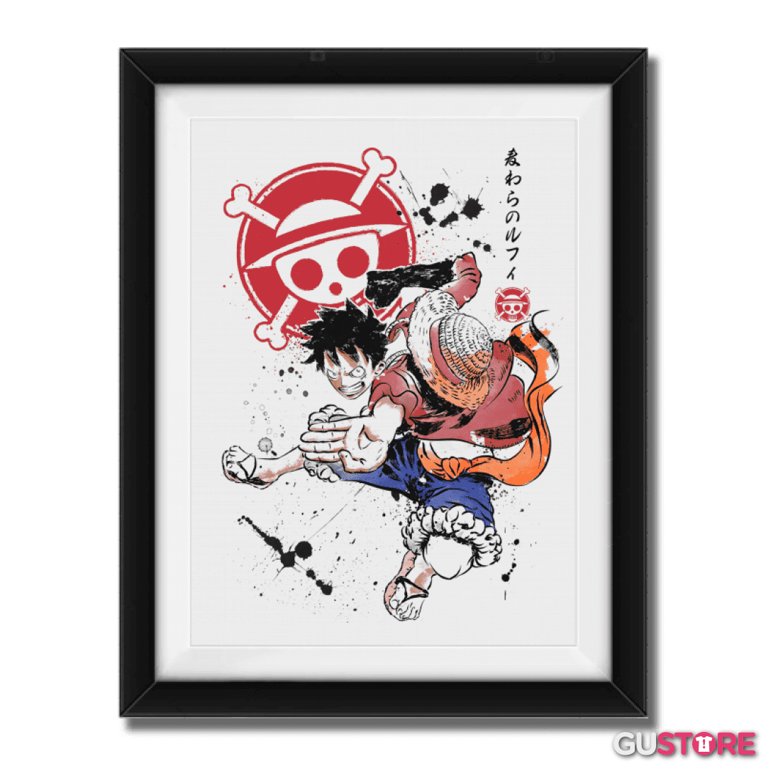 Cuadro decorativo Luffy D Monkey