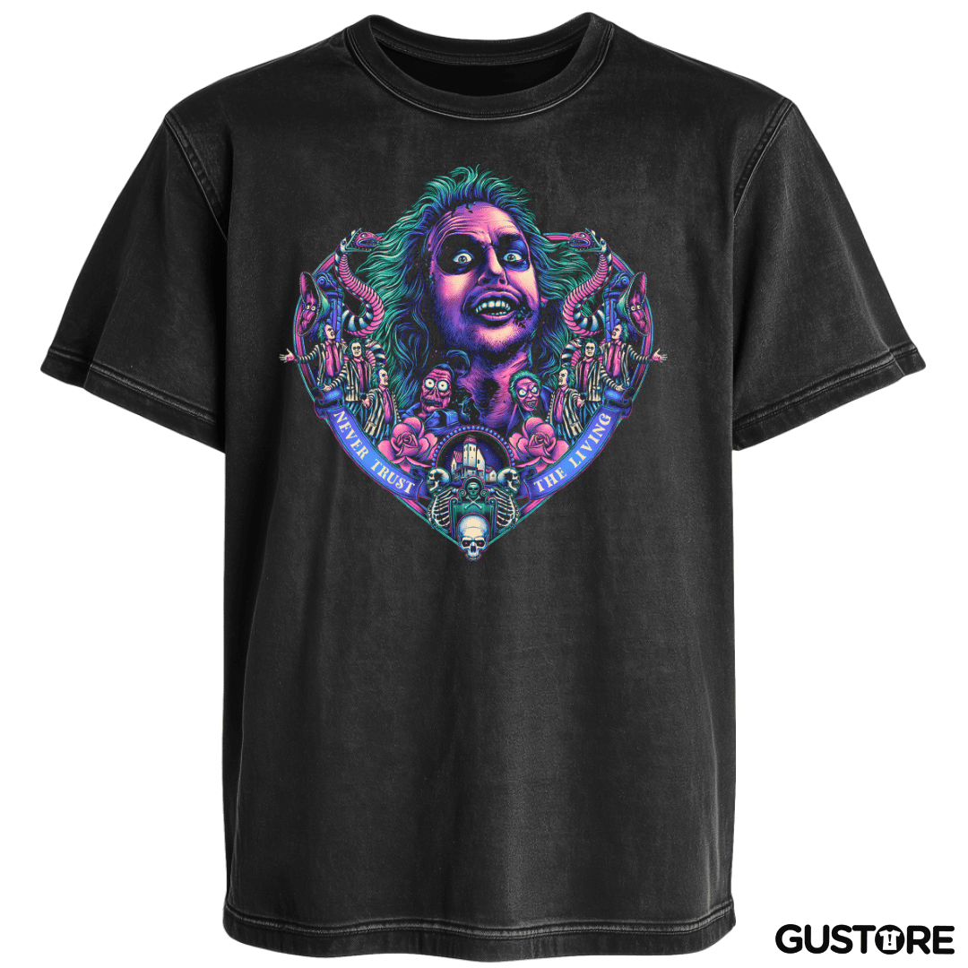 Polera desgastada The Beetlejuice