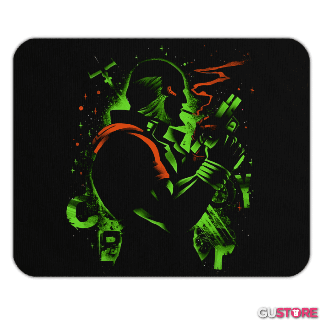 Mousepad Black Dog