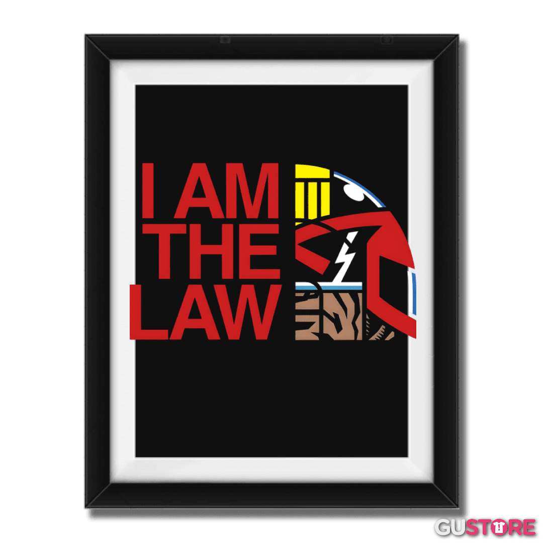 Cuadro decorativo I am The LAW 