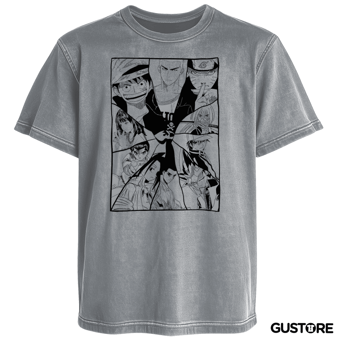Polera desgastada Lo Mejor del Anime
