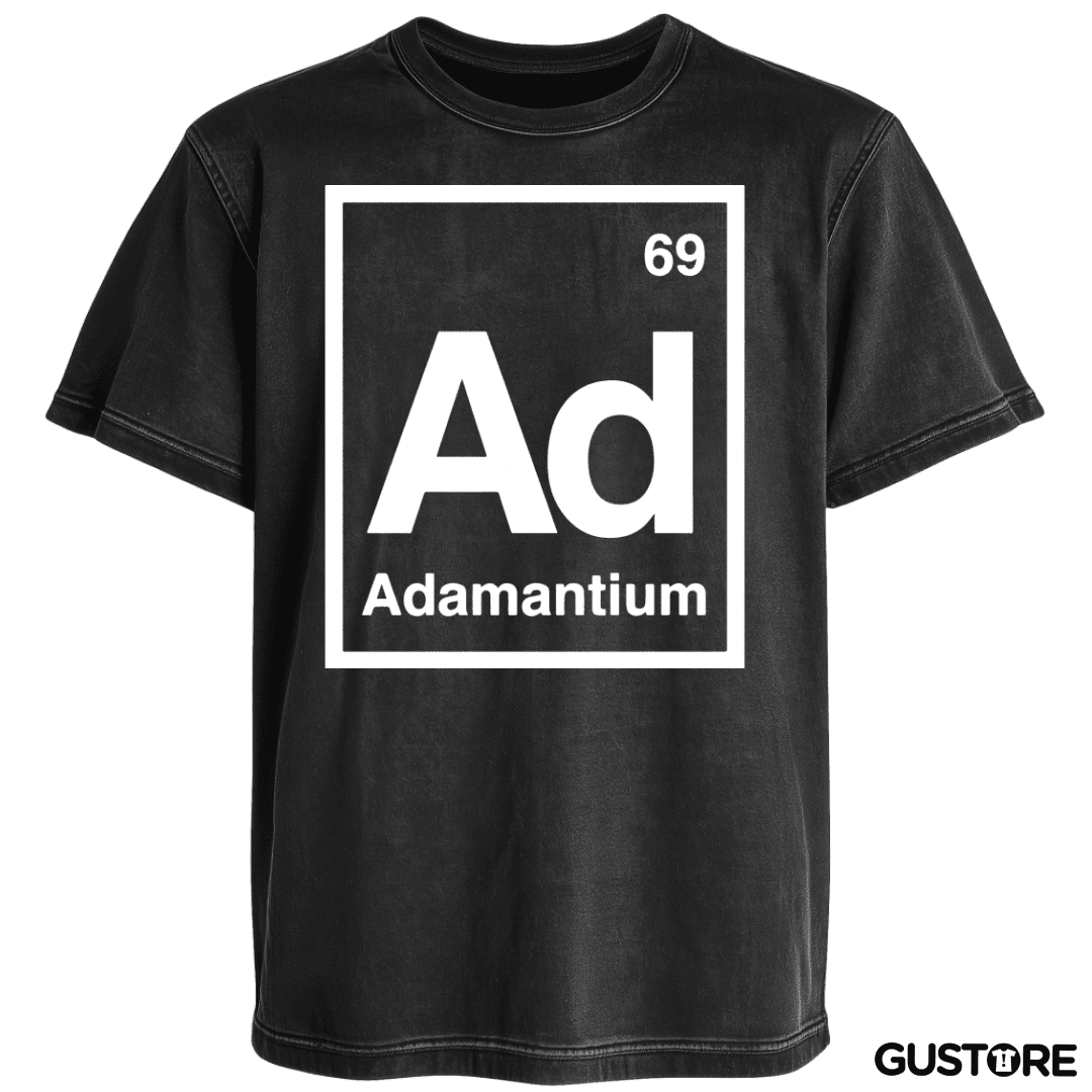 Polera desgastada Adamantium