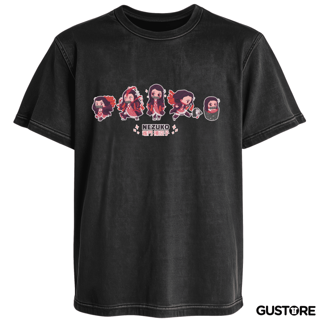 Polera desgastada Chibi Nezuko
