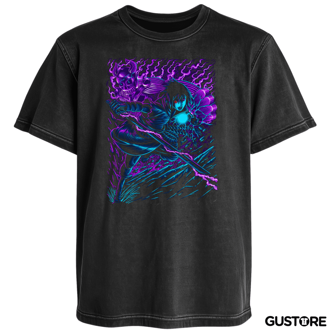 Polera desgastada Sasuke x Susanoo