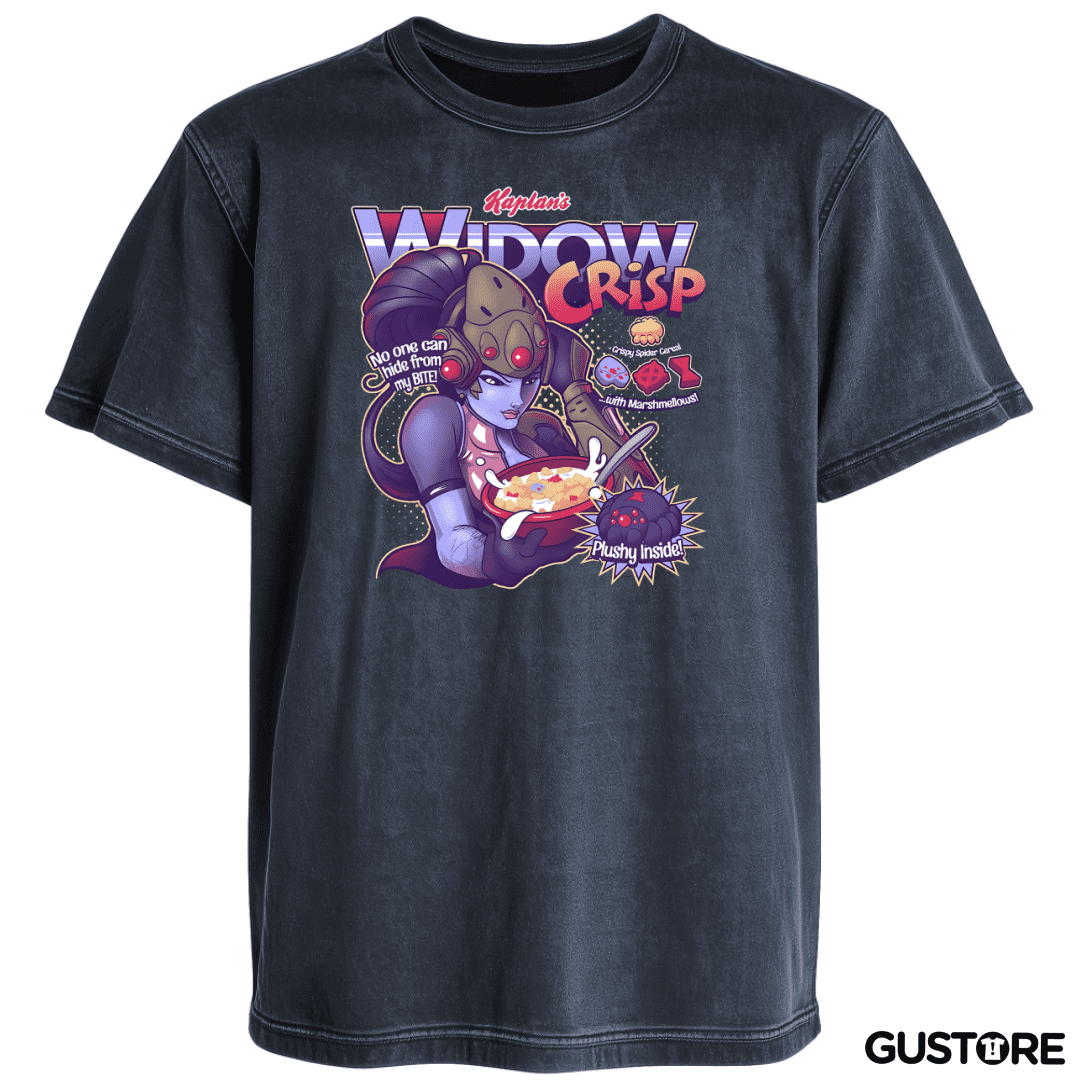 Polera desgastada Widow Cereal 