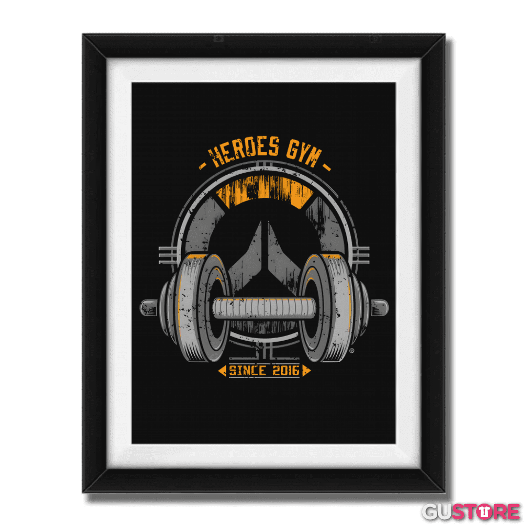 Cuadro decorativo Heroes Gym