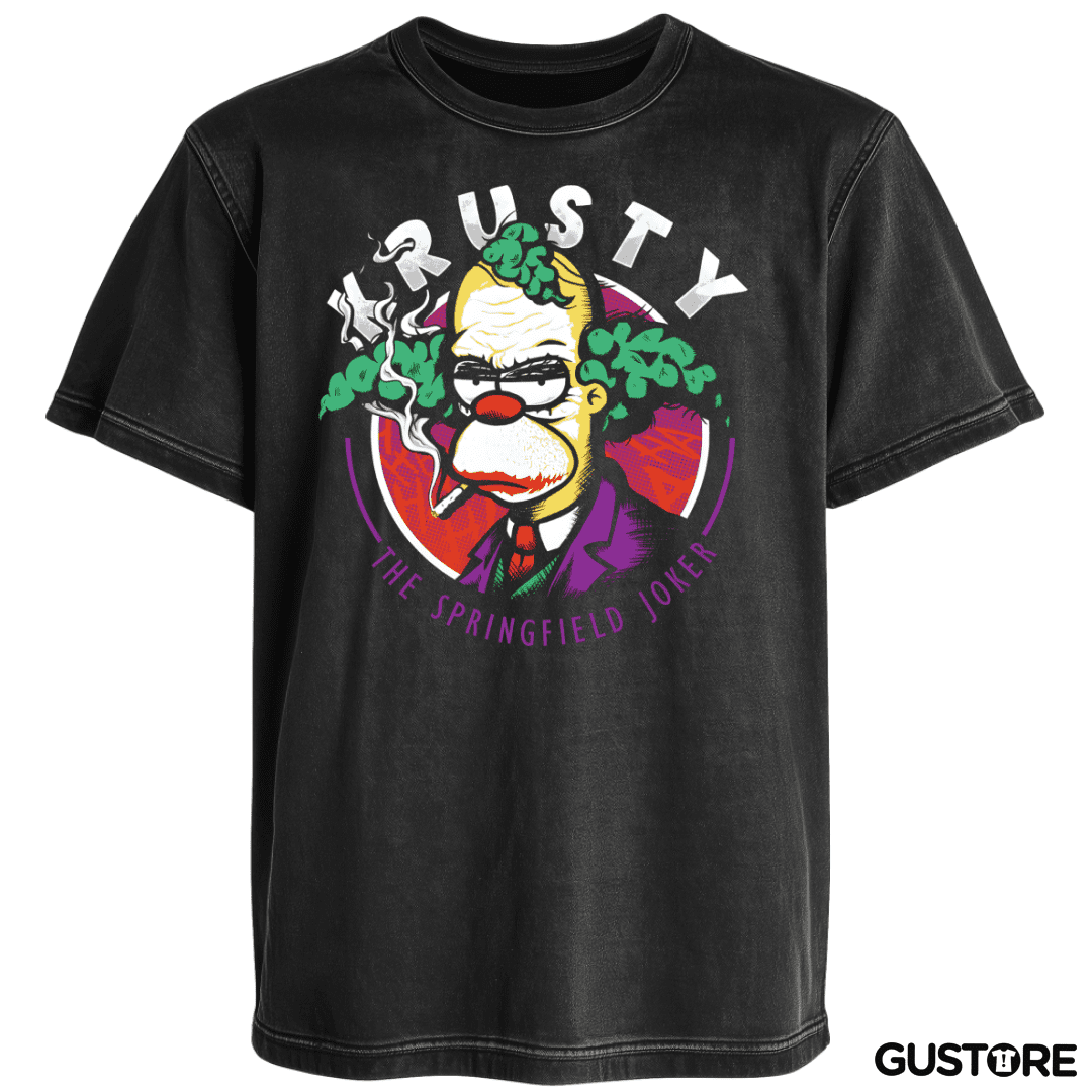Polera desgastada The Springfield Joker