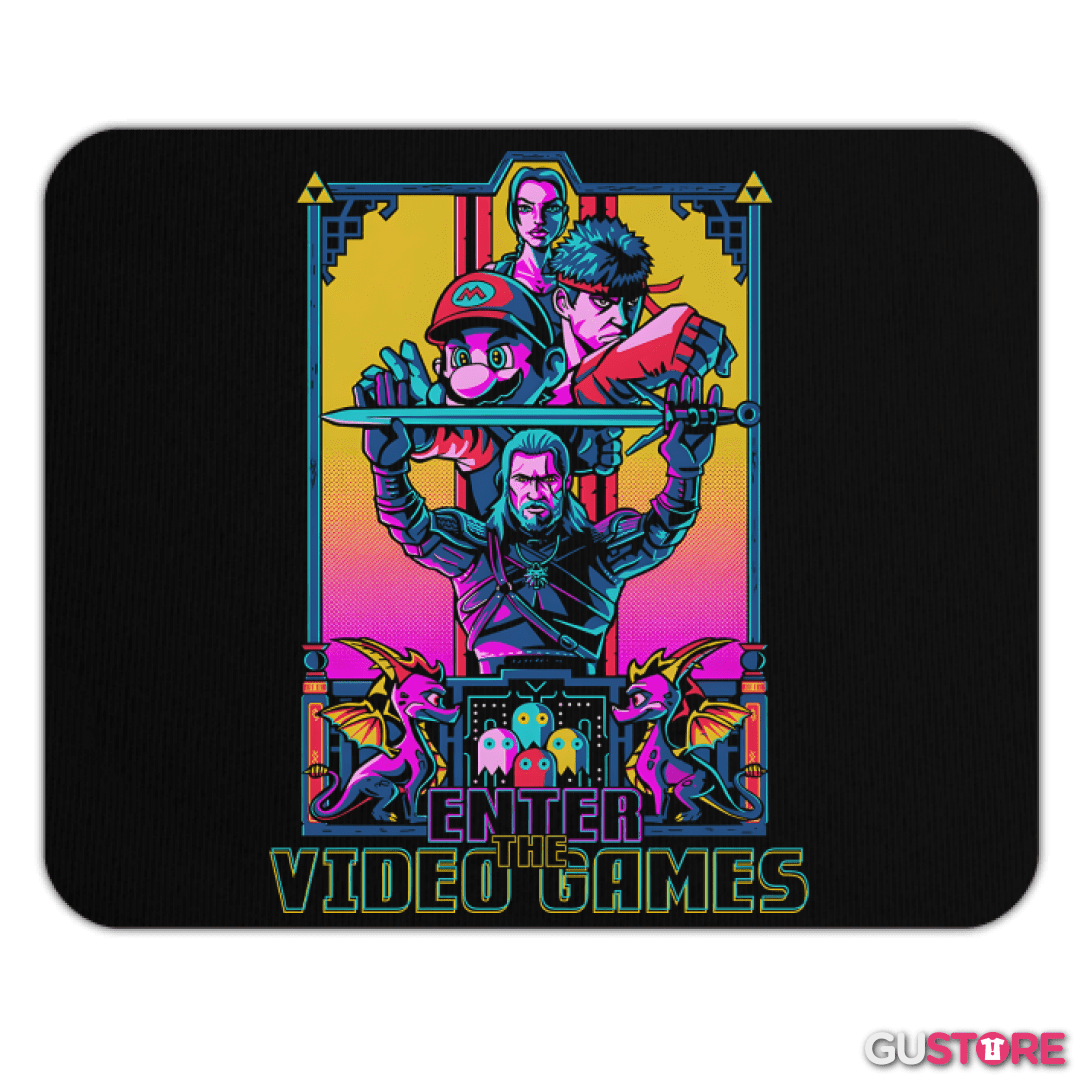 Mousepad Enter The Video Games