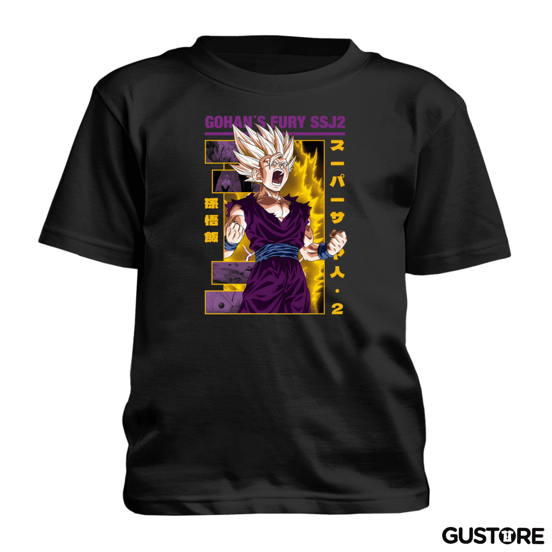 Polera de niño Furia de Gohan