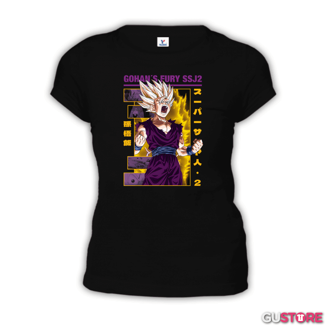 Polera de Mujer Furia de Gohan
