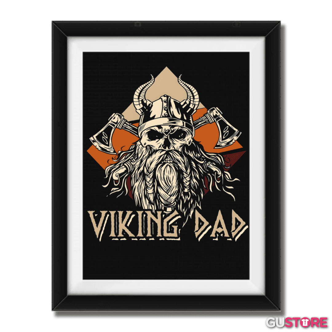 Cuadro decorativo Papá Vikingo