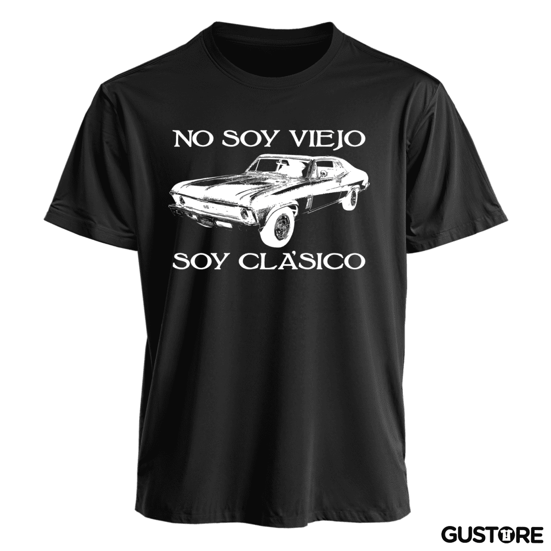 Polera No soy Viejo