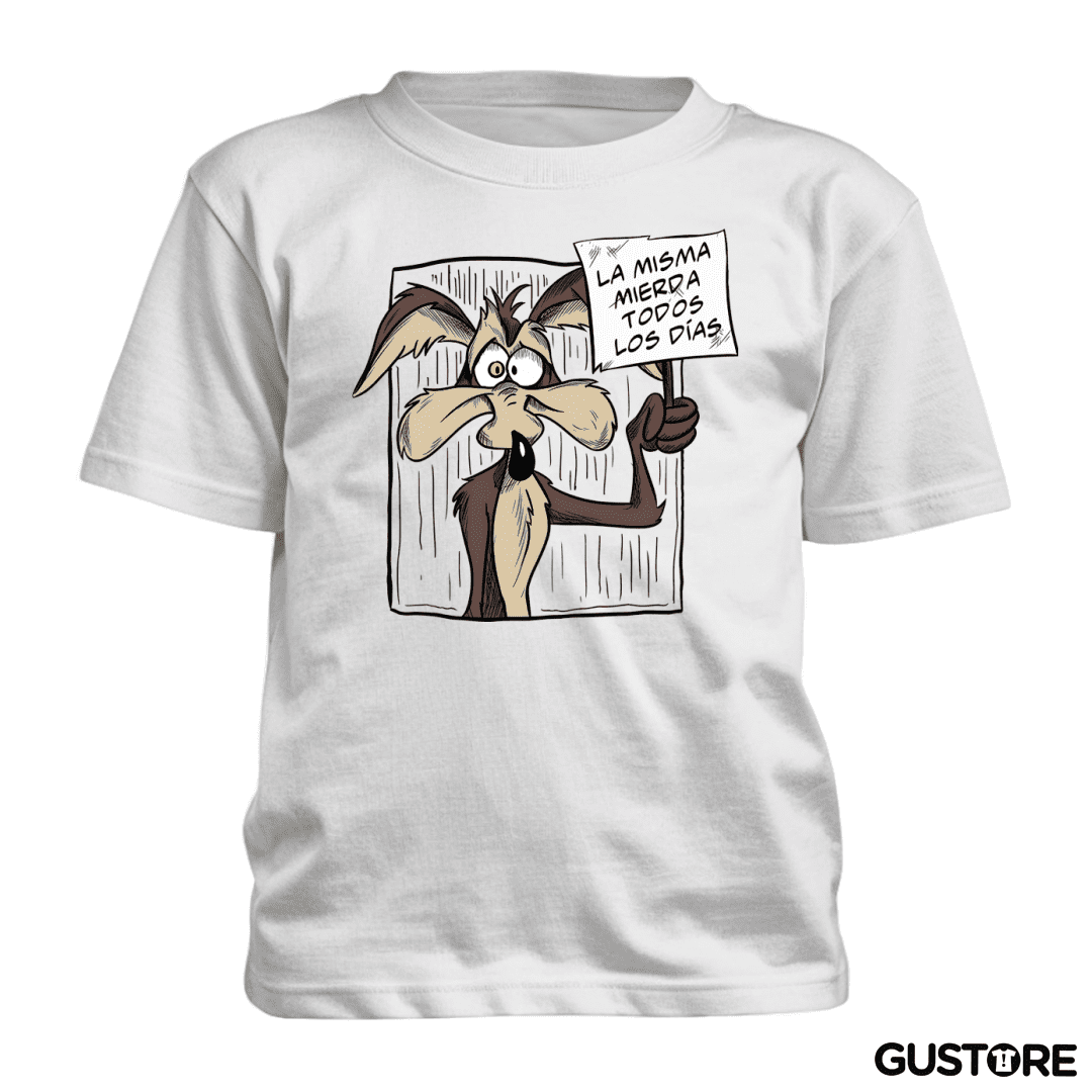 Polera de niño La Misma Mierda...