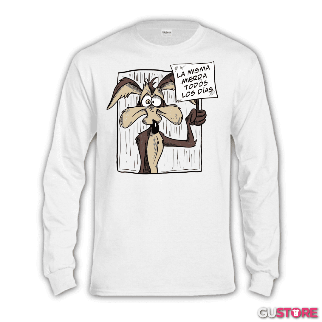 Polera manga larga La Misma Mierda...