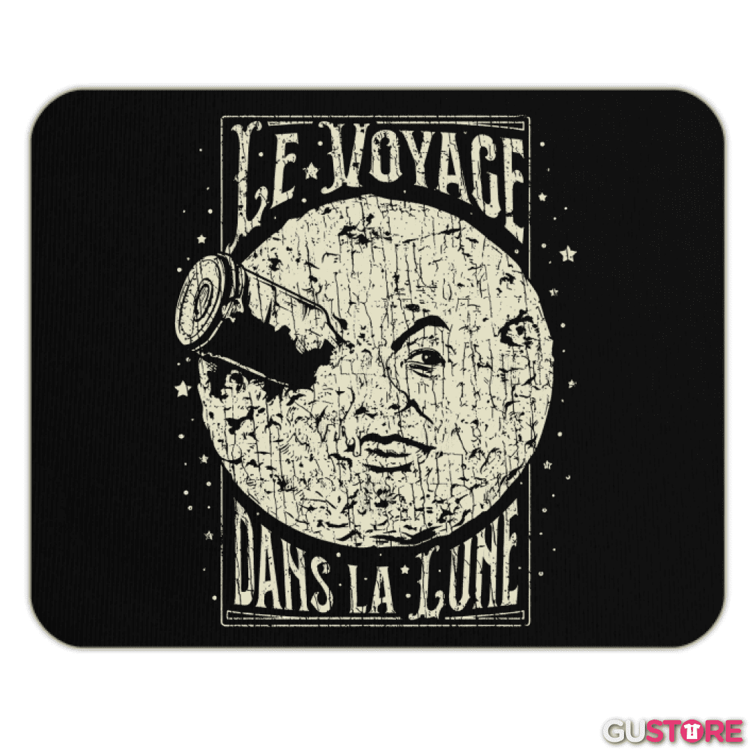 Mousepad Le voyage dans la lune