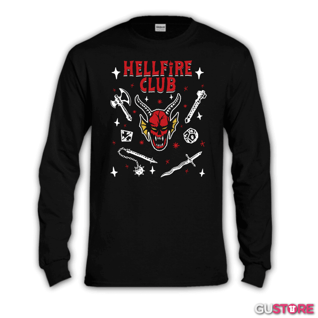 Polera manga larga Hellfire Club
