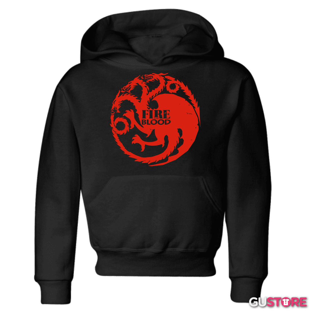 Poleron de niño Fire and blood