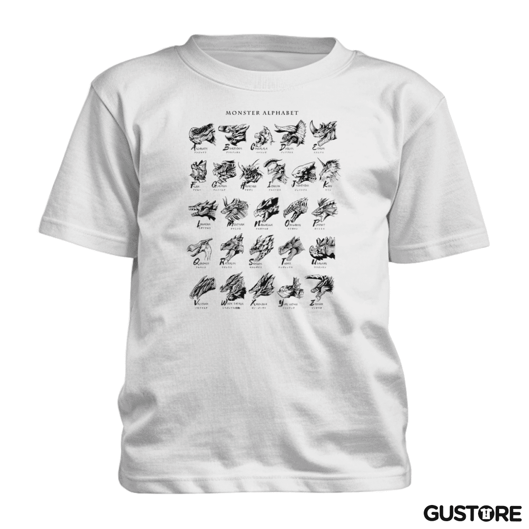 Polera de niño Alfabeto Monstruoso