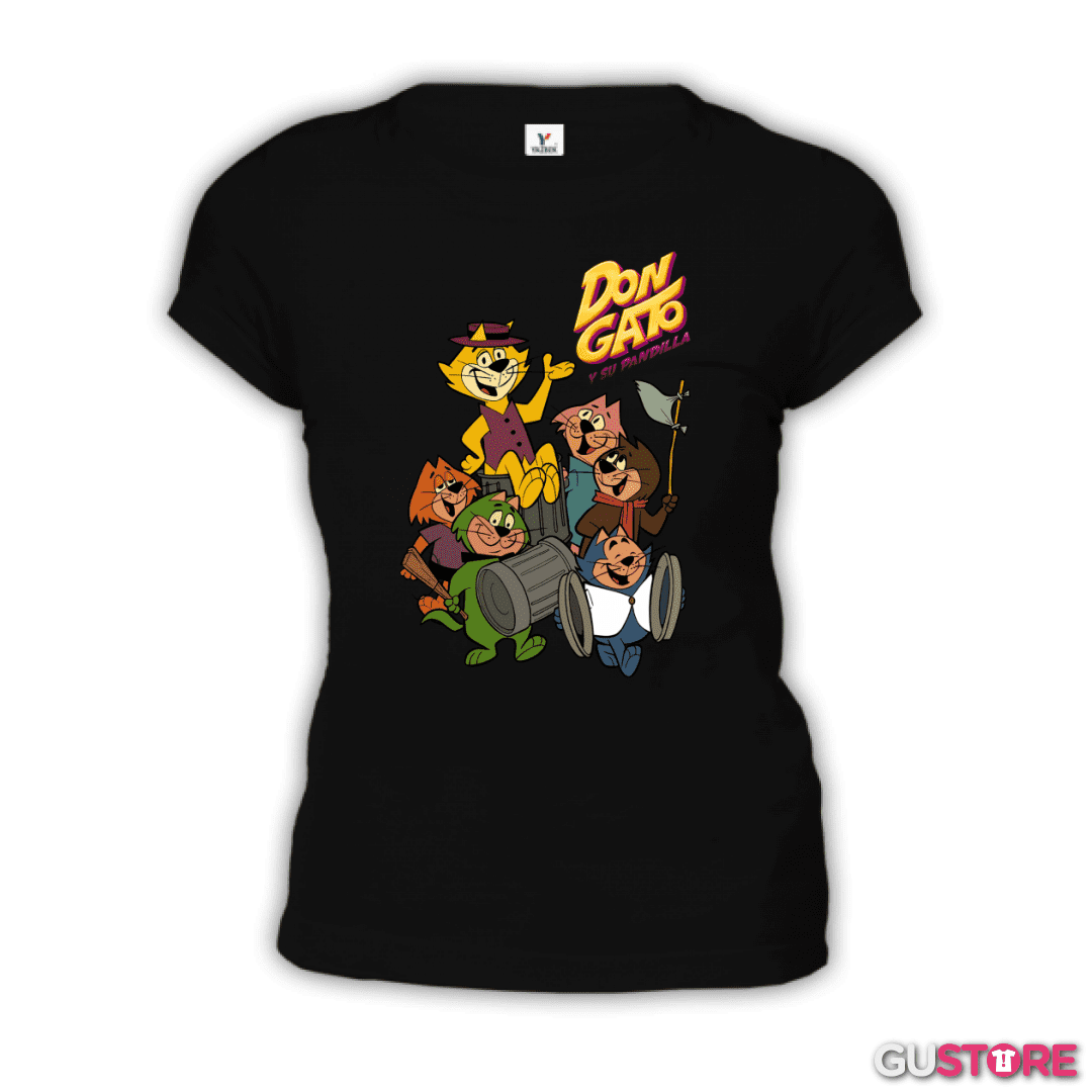 Polera de Mujer Don Gato y su pandilla