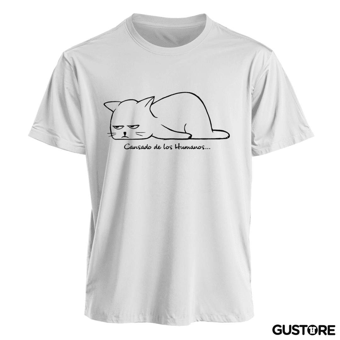 Polera Cansado de los Humanos