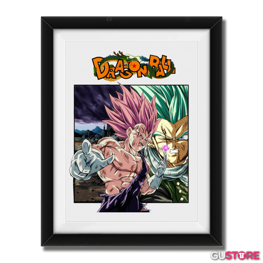 Cuadro decorativo Vegeta Ultra Ego vs Granola