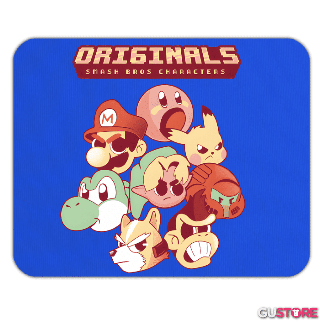 Mousepad Originals Smash Bros