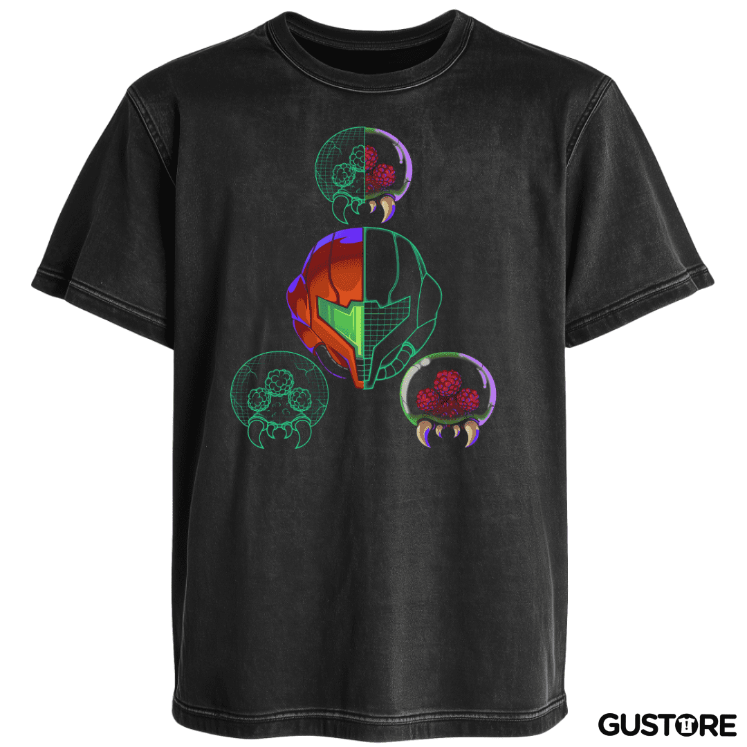 Polera desgastada Dimensión Metroid