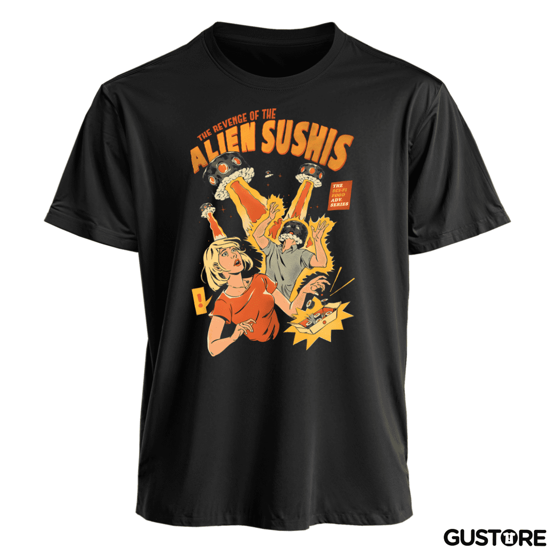 Polera Ataque de los Alien Sushis