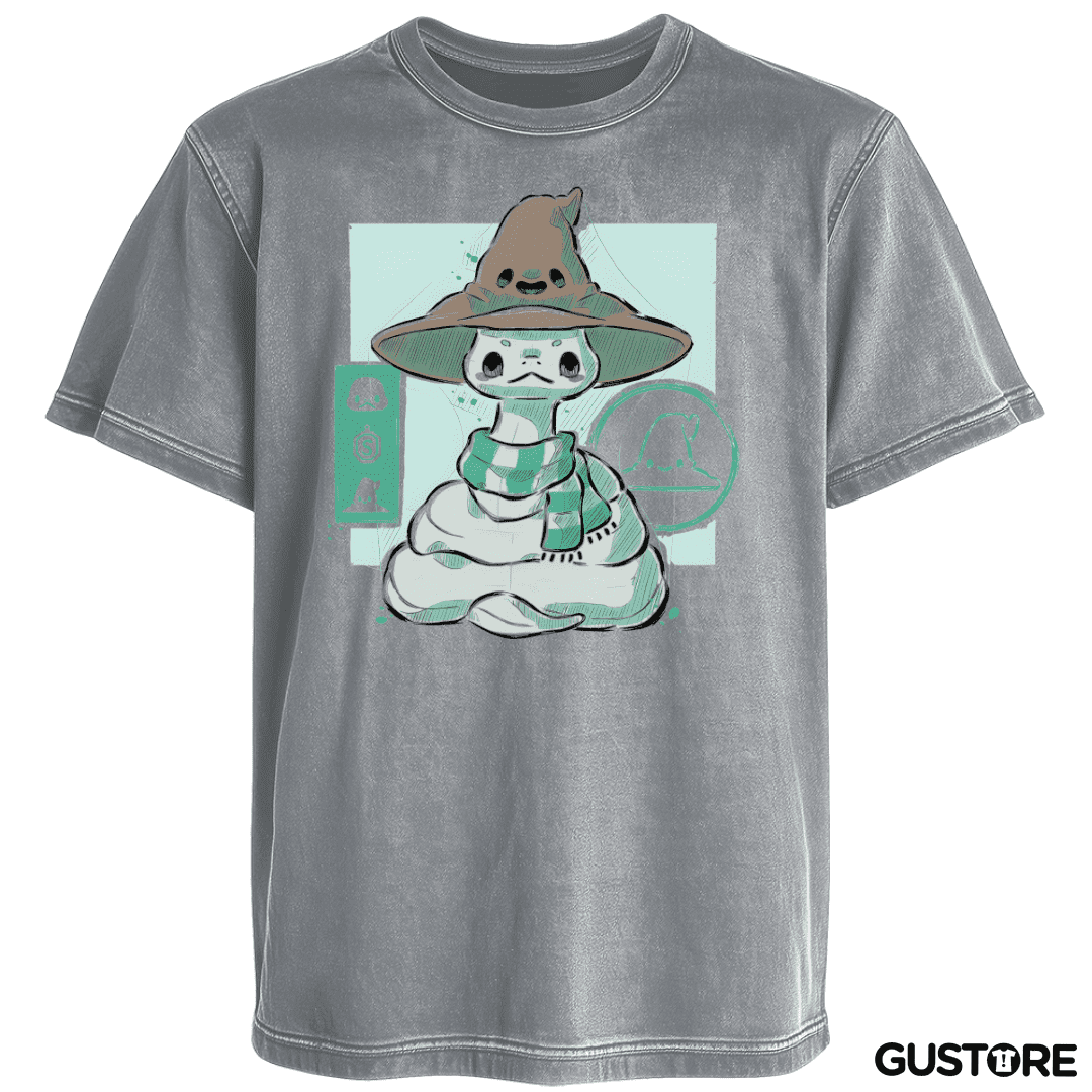 Polera desgastada Cute Slytherin