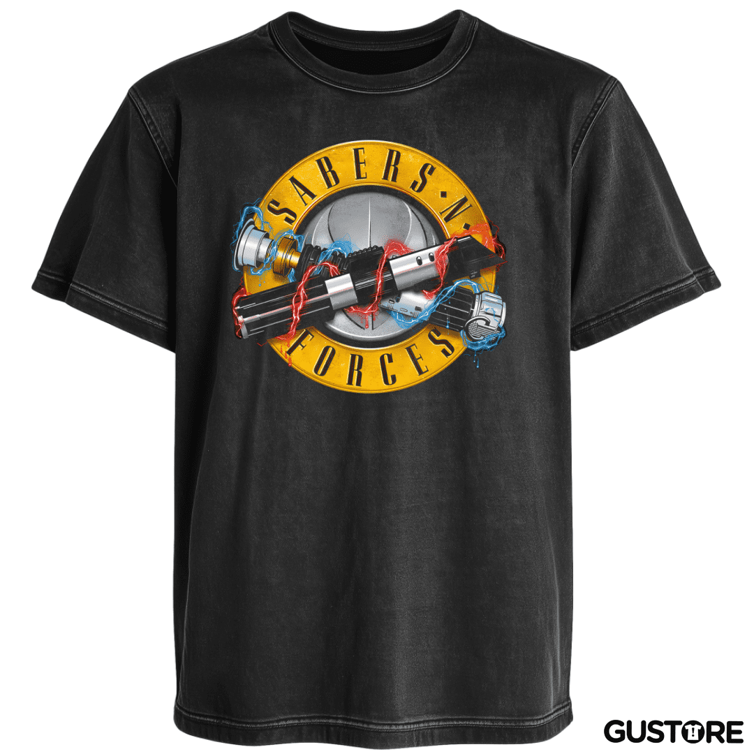 Polera desgastada Sabers n Forces