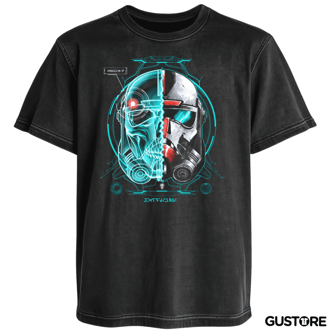 Polera desgastada Stormkeleton