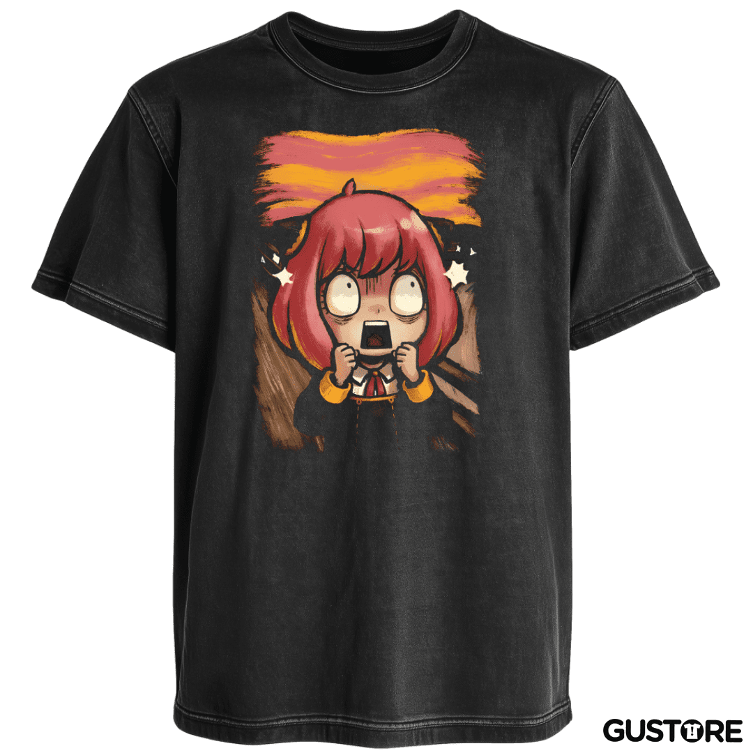 Polera desgastada Maldita Telepatia