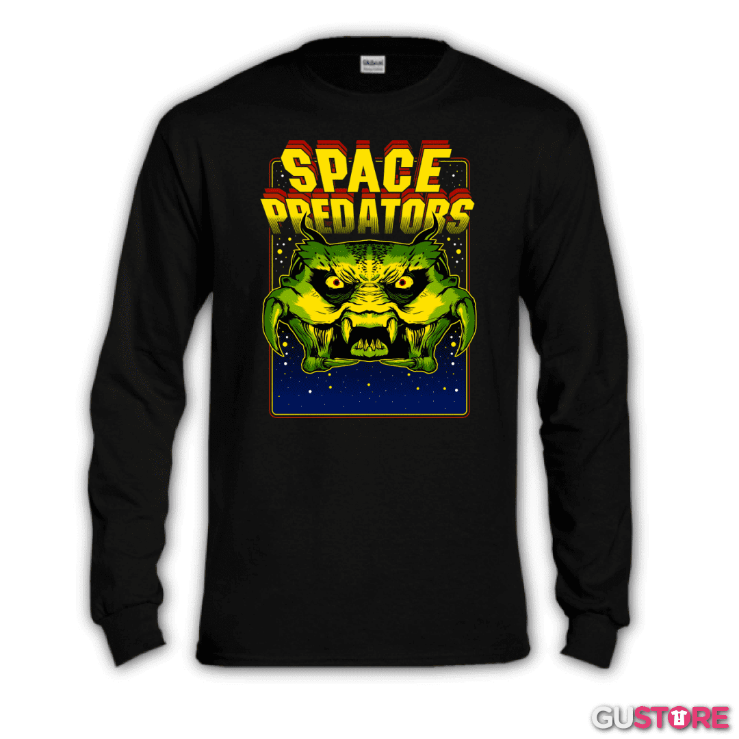 Polera manga larga Space Pradators